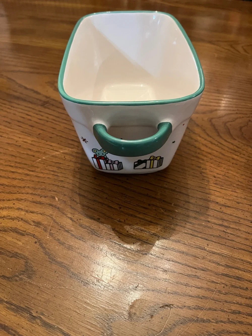 Hello Kitty Christmas Ceramic Loaf Pan, new‎